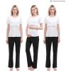 imageAlina Mae Maternity Pregnant womens nursing pajamas set pregnant womens lounge pajamas short sleeveBlack