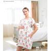 imageLabor and Delivery Gown for Hospital With Pockets Open Back Nursing Pajamas for Women Breastfeeding Maternity NightgownPink Floral