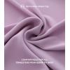 imageMaternity Blouse for Work Pregnancy Top Short Sleeve Shirt Formal Women ChiffonPurple