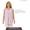 imageMaternity Blouse for Work Pregnancy Top Short Sleeve Shirt Formal Women ChiffonPurple