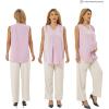 imageMaternity Blouse for Work Pregnancy Top Short Sleeve Shirt Formal Women ChiffonPurple