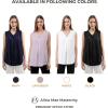 imageMaternity Blouse for Work Pregnancy Top Short Sleeve Shirt Formal Women ChiffonPurple