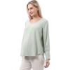 imageMaternity Button Down Shirt Long Sleeve Formal Blouse for Work Pregnant Dress TopLight Green