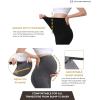 imageMaternity Leggings Pregnant OverBump Pant with Pockets Stretch for Workout Yoga2pair BlackGrey Pants