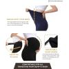 imageMaternity Leggings Pregnant OverBump Pant with Pockets Stretch for Workout Yoga2pair BlackNavy Pants