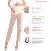 imageMaternity Pants Work Over The Belly with Pockets Womens Pregnancy Dress Pants Office Clothes Trousers Stretch SummerKhaki