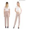 imageMaternity Pants Work Over The Belly with Pockets Womens Pregnancy Dress Pants Office Clothes Trousers Stretch SummerKhaki