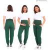 imageMaternity Scrub Jogger Pants for Women Pregnant Doctor Uniform Pant Nurse Scrub w 6 PocketsGreen Jogger