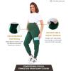 imageMaternity Scrub Jogger Pants for Women Pregnant Doctor Uniform Pant Nurse Scrub w 6 PocketsGreen Jogger