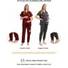 imageMaternity Scrub Jogger Pants for Women Pregnant Doctor Uniform Pant Nurse Scrub w 6 PocketsGreen Open Bottom