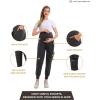 imageMaternity Scrub Jogger Pants for Women Pregnant Doctor Uniform Pant Nurse Scrub w 6 PocketsGrey Jogger