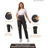 imageMaternity Scrub Jogger Pants for Women Pregnant Doctor Uniform Pant Nurse Scrub w 6 PocketsGrey Open Bottom