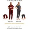 imageMaternity Scrub Jogger Pants for Women Pregnant Doctor Uniform Pant Nurse Scrub w 6 PocketsGrey Open Bottom