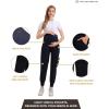 imageMaternity Scrub Jogger Pants for Women Pregnant Doctor Uniform Pant Nurse Scrub w 6 PocketsNavy Jogger