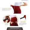 imageMaternity Scrub Jogger Pants for Women Pregnant Doctor Uniform Pant Nurse Scrub w 6 PocketsRed Jogger