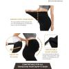 imageMaternity Shorts Pregnant OverBump Pant with Pockets Stretch for Workout YogaBlack