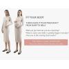 imageMaternity Sweater Dress for Fall Winter Long Sleeve Warm Dress for Work CasualBeige