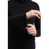 imageMaternity Sweater Dress for Fall Winter Long Sleeve Warm Dress for Work CasualBlack
