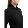 imageMaternity Sweater Dress for Fall Winter Long Sleeve Warm Dress for Work CasualBlack