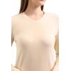 imageMaternity Sweater Dress for Fall Winter Long Sleeve Warm Dress for Work CasualVneck Beige