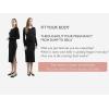 imageMaternity Sweater Dress for Fall Winter Long Sleeve Warm Dress for Work CasualVneck Black