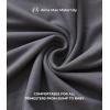 imageMaternity Trouser Style Pants Comfortable Stretch OverBump Women Pregnancy Casual Capris for WorkTrouser Style  Gray