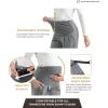 imageMaternity Wide Leg Pants Comfortable Stretch OverBump Women Pregnancy Casual Capris for WorkWide Leg  Gray