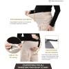 imageMaternity Wide Leg Pants Comfortable Stretch OverBump Women Pregnancy Casual Capris for WorkWide Leg  Khaki