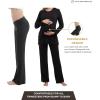 imageWomen Maternity Nursing Pajama Sets Pregnant Lounge SleepwearBlack on Black