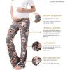 imageWomen Maternity Pajama Pant Stretchy Comfy Wide Soft Palazzo Elastic Pregnancy Lounge Casual PJsGrey Floral
