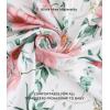 imageWomen Maternity Pajama Pant Stretchy Comfy Wide Soft Palazzo Elastic Pregnancy Lounge Casual PJsPink Floral