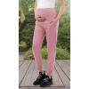 imageWomens Maternity Joggers Pregnant Sweatpants Pants Casual Lounge Over Belly GymPink