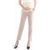 imageMaternity Pants Work Over The Belly with Pockets Womens Pregnancy Dress Pants Office Clothes Trousers Stretch SummerKhaki