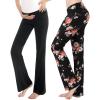 2 Pack Black + Black Floral