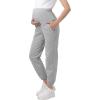 imageWomens Maternity Joggers Pregnant Sweatpants Pants Casual Lounge Over Belly GymGray