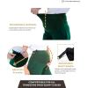 imageMaternity Scrub Jogger Pants for Women Pregnant Doctor Uniform Pant Nurse Scrub w 6 PocketsGreen Open Bottom