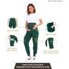 imageMaternity Women Scrub Jogger Pants for Pregnant Doctor Uniform Pant Nurse ScrubGreen Jogger