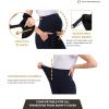 imageMaternity Women Scrub Jogger Pants for Pregnant Doctor Uniform Pant Nurse ScrubNavy Open Bottom
